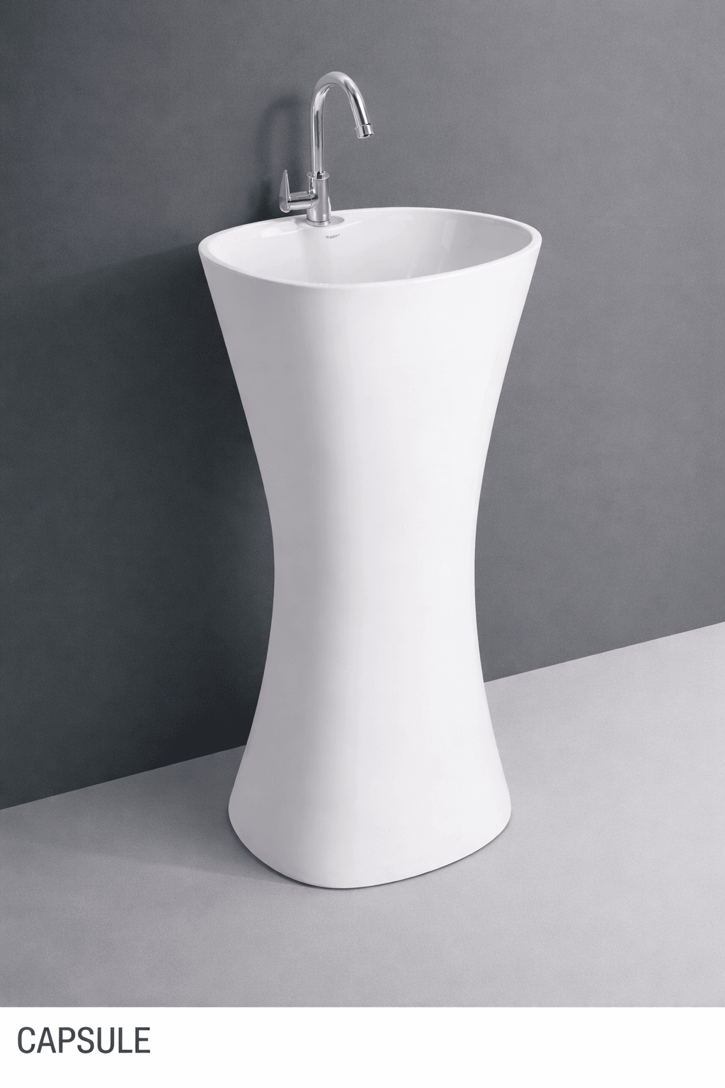 One Piece Basin rendering view